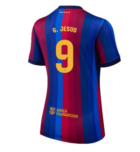 Barcelona Gabriel Jesus #9 Hjemmedrakt Dame 2026-27 Korte ermer Barcelona Gabriel Jesus #9 Hjemmedrakt Dame 2026-27 Korte ermer